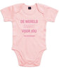 Niels Destadsbader - Powder Pink "De Wereld" Baby Body