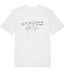 Sociaal Incapabele Michiel - Witte 'Fok Voetbal'  T-Shirt 