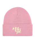 #LikeMe - Dusky Pink 'Offwhite logo' Beanie