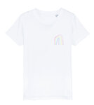 Maurice Lambrecht – White "Rainbow" T-Shirt