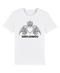 Simple Minds - White 'Wings' T-shirt