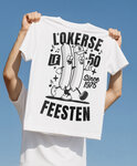 Lokerse Feesten - White 'Sausage' T-Shirt