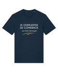 Mark Vertongen - Navy 'Ik overleefde de comeback' T-Shirt