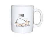 Niet Nu Laura - Koffiemok set "Kut" & "Ma Eih"