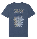 Milow - Denim "Fall Tour 2019" T-shirt (Back)