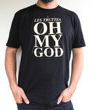 Les Truttes - Black 'Oh My God' T-shirt