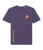 StuBru - Indigo Hush 'Life is Music' T-shirt
