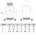 Nerdland - Heather Grey Zip Hoody  "Logo"
