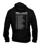 Simple Minds - Black 'Tour' Zipped Hoodie