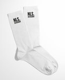 Niels Destadsbader - White/Black "NLS" Socks