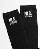 Niels Destadsbader - White/Black "NLS" Socks