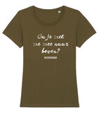 Niels Destadsbader - British Khaki "Ga je mee naar boven?" Girls shirt