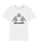 Simple Minds - White 'Wings' T-shirt