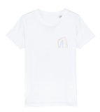 Maurice Lambrecht – White "Rainbow" T-Shirt