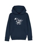 #LikeMe - Logo - Navy Kinder Hoodie