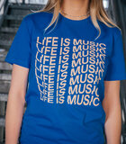 StuBru - Royal Blue 'Wave' T-shirt