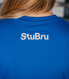StuBru - Royal Blue 'Wave' T-shirt