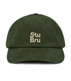 StuBru - Dark olive 'Life is music' pet