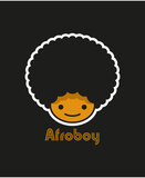 Aaitski! - Black 'Afroboy' Hoodie