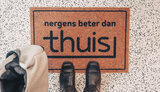 Thuis - Fococo mat "Nergens beter dan Thuis" 