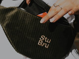 StuBru - Olive 'Logo' Fanny pack