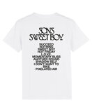 SONS - White Unisex 'Sweet Boy' T-shirt