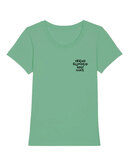 Arnoleon - Dusty Mint 'Vriendelijkheid Kost Niets' T-shirt