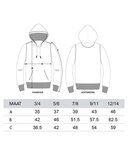 #LikeMe - Heather Cranberry 'sparkling logo' hoodie