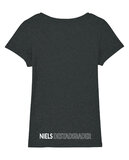 Niels Destadsbader - Dark Heather Grey "Head" Girls T-shirt
