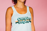 StuBru - Witte "Camping Belgica" Dames Marcel