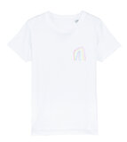 Maurice Lambrecht – White "Rainbow" T-Shirt