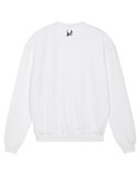 Bert De Geyter - White 'Black The colours are as bright as always' Unisex Sweater