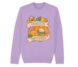  Niet Nu Laura - Lavender "Kroketten hamsteren" Unisex Sweater