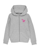 #LikeMe - Heather Grey 'liedjes' zipped hoodie