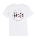 Equal Idiots - White Unisex T-shirt