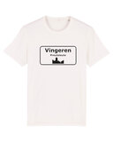 Preuteleute - Vintage White 'Vingeren' T-shirt