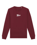 Thuis - Burgundy 'Logo' Sweater