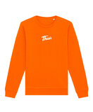 Thuis - Bright Orange 'Logo' Sweater