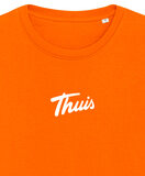 Thuis - Bright Orange 'Logo' Sweater