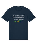 Mark Vertongen - Navy 'Ik overleefde de comeback' T-Shirt