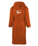 Thuis - Terra Spice 'Logo' Badjas met kap