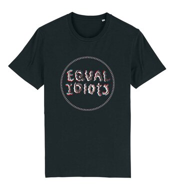 Equal Idiots - Black Unisex T-shirt