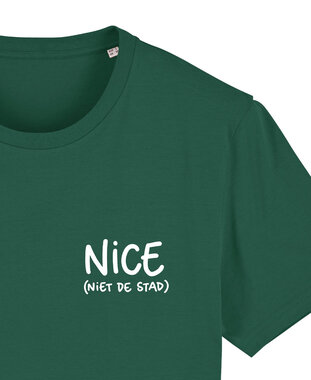 Arnoleon - Bottle Green 'Nice (niet de stad)' Shirt