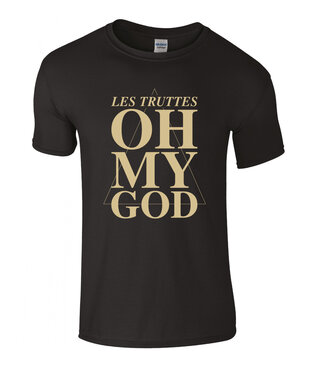 Les Truttes - Black 'Oh My God' T-shirt