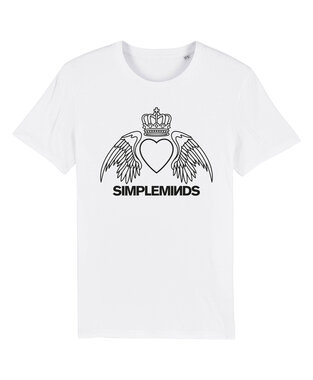 Simple Minds - White 'Wings' T-shirt