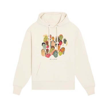 Milow - Naturel 'Nice To Meet You' Unisex Hoody