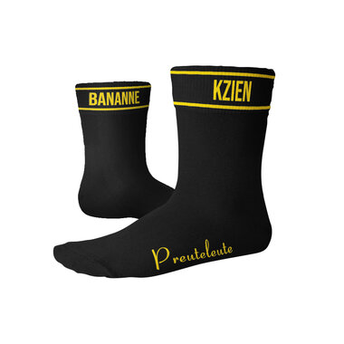 Preuteleute - Sokken 'Kzien Bananne'