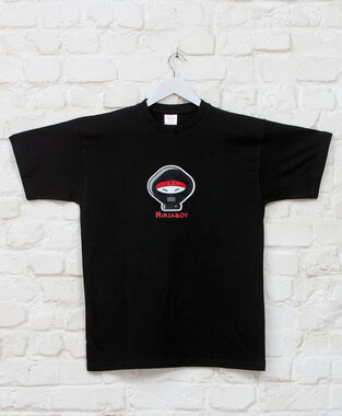 Aaitski! - Black 'Ninjaboy' T-shirt