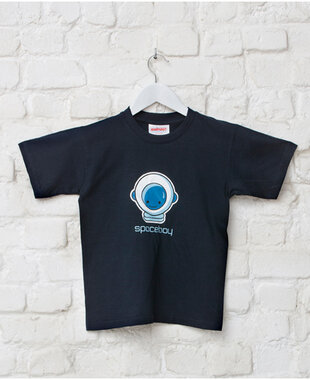 Aaitski! - Navy 'Spaceboy' T-shirt