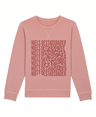 Niels Destadsbader - Vintage Canyon Pink 'Swirl' Sweater